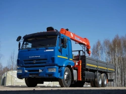 Multi-Functional Hydraulic Crane Truck KMA on KAMAZ 65117 64K33N-U9