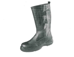 Men's Protective Leather Safety Boots for Heavy-Duty Work" (designed to withstand mechanical impacts up to 200J) STM-02
