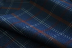 Wool Blend Suiting Fabric 44% Wool, Model 19c77cAR-DY, Color 68-33