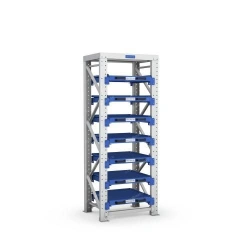 Storage Rack with Sliding Platforms Series 1682