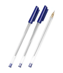 Blue Ballpoint Pen 800, Oil-Based Ink, 0.7mm Tip