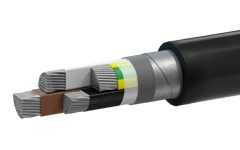 Power Cable APvBShp with Aluminum Conductors and Cross-Linked Polyethylene Insulation