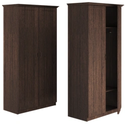 Classic MDF Wardrobe with 2 Doors - Model SHRO-2DW
