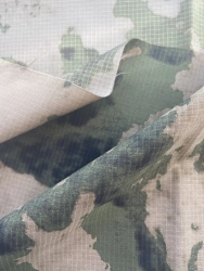 Windproof Water-Repellent Ripstop Nylon Fabric for Outerwear, Art. 221.50112