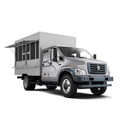 Diesel Truck 47122D with GAZ Chassis C4, C42R33 Modifications