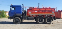 Fuel Tanker Truck ATZ 4671J4-11 on Ural 55571-80 Chassis