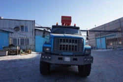 Special Aerial Work Platform with Crane, Model GIRD 5849H2 on Ural 4320-18 Chassis