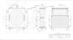 Radiator Block for Internal Combustion Engine BR-310M.1301.0000