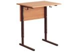 Adjustable Single Student Desks Type II Model SU-R1-#3-7, SU-R1-#3-5, SU-R1-#5-7