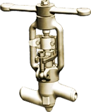 Needle Regulating Valve for Steam and Hot Water - amk.nv.20.170.565.(6.0).M