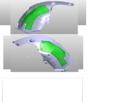 Rear Left Front Wheel Arch Liner for Volkswagen Taos / Škoda Karoq