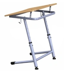 Adjustable Single Desk for Educational Institutions, Model PL-OU3-5