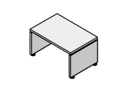 Grand Furniture Set Coffee Table - Wooden Frame