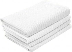 Cotton Waffle Kitchen Towels for Adults - Assorted Sizes