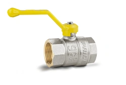 Brass Ball Valve LD Pride 47.20.V-V.R.GAS for Liquid and Gas Control