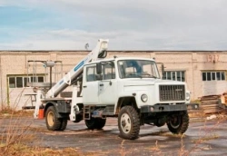 Aerial Work Platform AGP-18T GAZ-33086 with 5-Seater Cabin 17.8M 250KG 9.5M