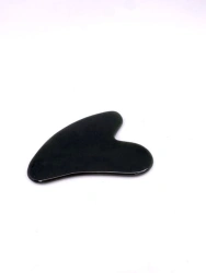 Jade Heart Massage Scraper for Relaxation and Wellness