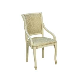 Lodi Chair 1/1 - Wooden Frame with Cushioned Seat and Backrest