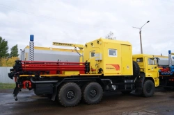 Manifold Block for Pumping Operations and Cementing on KamAZ Chassis BM-70K