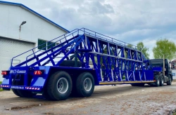 Semi-Trailer for Transporting Reinforced Concrete Products 949162