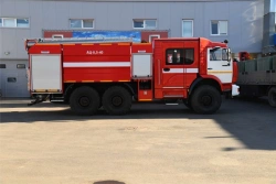 Fire Truck Tanker AC-6.0-100 Model 58815K43118 (Mod. 5) on KAMAZ-43118-A5 Chassis