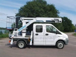 Aerial Work Platform AWP-14R GAZ-A22R23 14M 200/250KG 8.4M