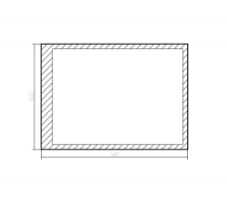 Right Side Window Double Glazed Unit for LIAS Bus 429260-5403304-03 SB
