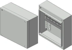 Reinforced Wall-Mounted Distribution Cabinet SRNu-200x200x80
