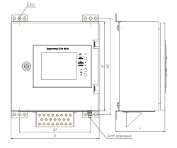 Maneuver Switch for Signal and Distinctive Lanterns KFM-24-12SCM