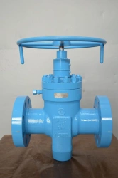 Manual Slide Valve for Corrosion Resistance Up to 105 MPa
