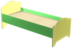 Wooden Single-Decker Children's Bed, Model 11798