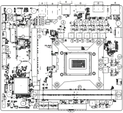 Rikor MSK MA05 Motherboard KDBA.469555.055