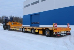 Low-Profile Tri-Axle Platform Semi-Trailer TP-345