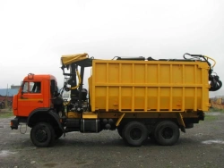 Crane Truck with GM 6377W7 on Kamaz 65111-A5 Chassis