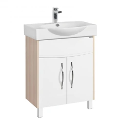 Infinity 65 H Sink Cabinet by Aquaton - Coimbra Ash