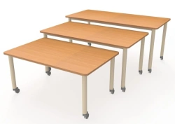 Matryoshka Metal Frame Table Set for Preschool Activities - SD35