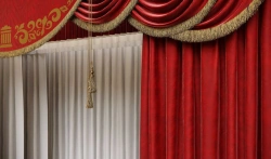 Harlequin Decorative Short Curtain - Article 003