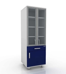 Medical Module Cabinet 102-005-4A, 600x600x2100 mm