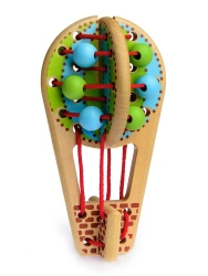 Air Balloon Lacing Toy (18 Pieces), Model 613-6