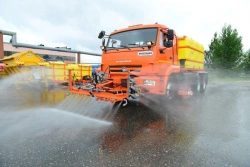 KDM76-15GS(on chassis KAMAZ-65115-37,6515-50,65115-A5,dump truck 65115-37,65115-A5) complete with:Bunker ORS,RM;-Polymer tanker 