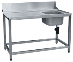 Pre-Washing Table SPM-7-4 for Dishwasher MPT (without Spraying Device)