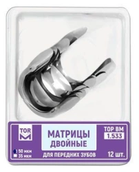 Double Matrices for Anterior Teeth (12 pieces) No. 1.533