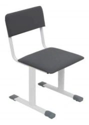 Half-Soft Chair with Metal Frame