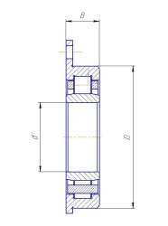 Rolling Bearing 5-812212P-TU 3900-A