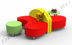 Butterfly Soft Furniture Set for Kids (4 Pieces)