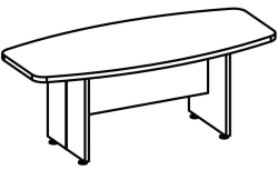 Conference table 9510 3.5 metres Brooklyn Series