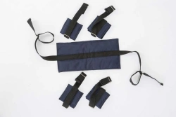 Complete Restraint Strap Set for Arms, Legs, Body, and Chest