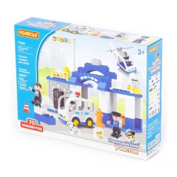 Police Station Building Set "Maxi" (70 Pieces) - Item 77547