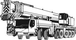 Excavator on KAMAZ E195A Truck Chassis