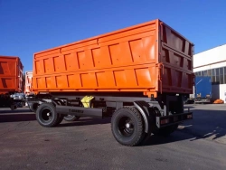 Dump Trailer for Bulk Cargo Transport 852900-4
